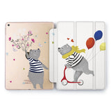 Lex Altern Apple iPad Case Bear Couple