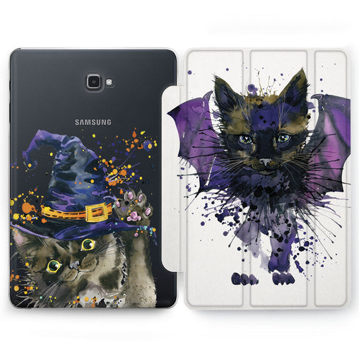 Lex Altern Halloween Cat Case for your Samsung Galaxy tablet.