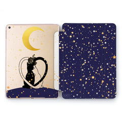Lex Altern Cats Hearts Case for your Apple tablet.
