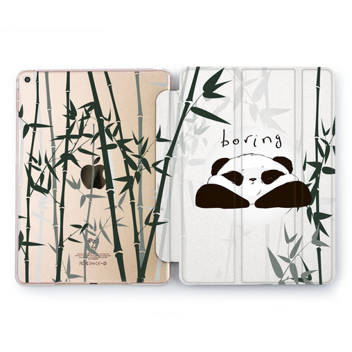 Lex Altern Bamboo Panda Case for your Apple tablet.
