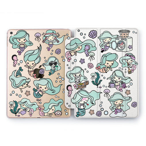 Lex Altern Mermaid pattern Case for your Apple tablet.