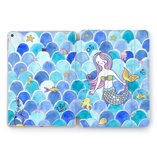 Lex Altern Mermaid Wave Case for your Apple tablet.