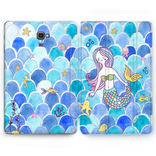 Lex Altern Mermaid Wave Case for your Samsung Galaxy tablet.