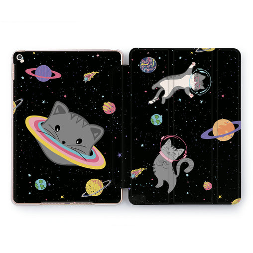Lex Altern Space Cat Case for your Apple tablet.