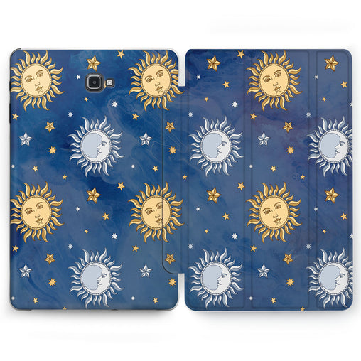 Lex Altern Sun And Moon Case for your Samsung Galaxy tablet.