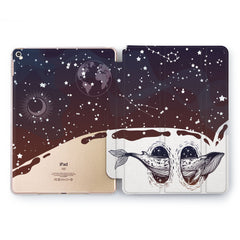 Lex Altern Space Objects Case for your Apple tablet.