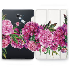 Lex Altern Peonies Dragonfly Case for your Samsung Galaxy tablet.