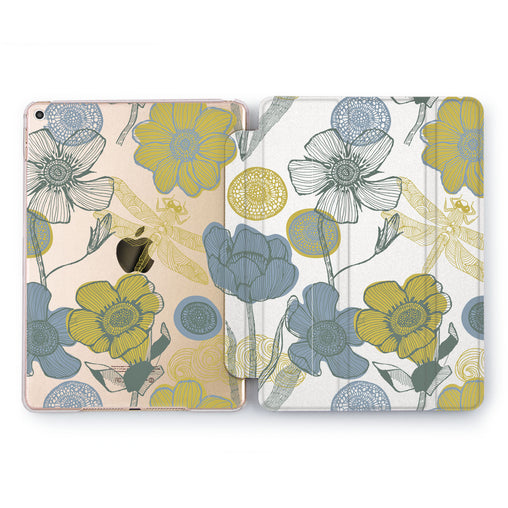 Lex Altern Colorit Flowers Case for your Apple tablet.