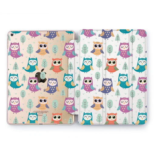 Lex Altern Cute Owls Case for your Apple tablet.