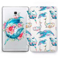 Lex Altern Samsung Galaxy Tab Floral Whales
