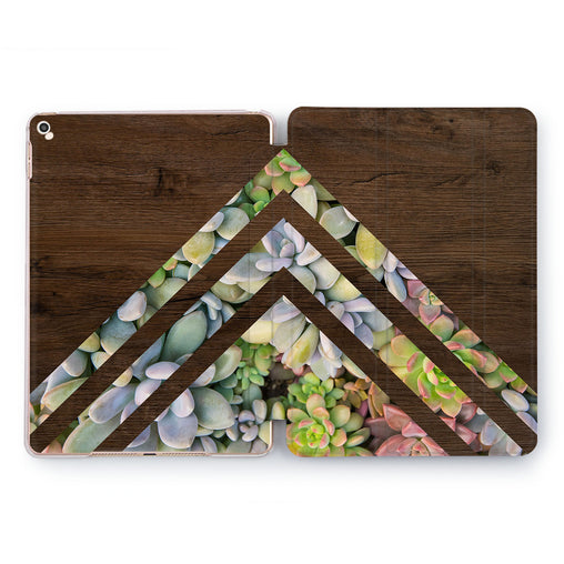 Lex Altern Plank Plants Case for your Apple tablet.