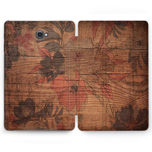 Lex Altern Cracked Plank Case for your Samsung Galaxy tablet.