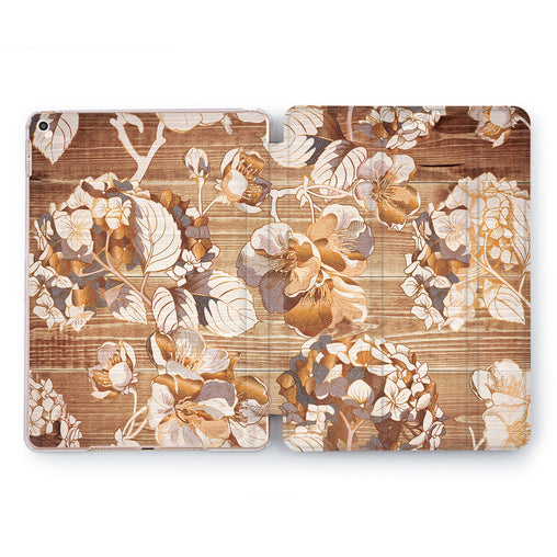 Lex Altern Plank Blooming Case for your Apple tablet.