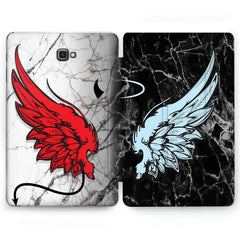 Lex Altern Angel And Devil Case for your Samsung Galaxy tablet.