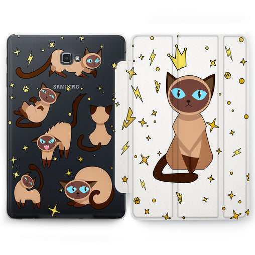 Lex Altern Princess Cat Case for your Samsung Galaxy tablet.