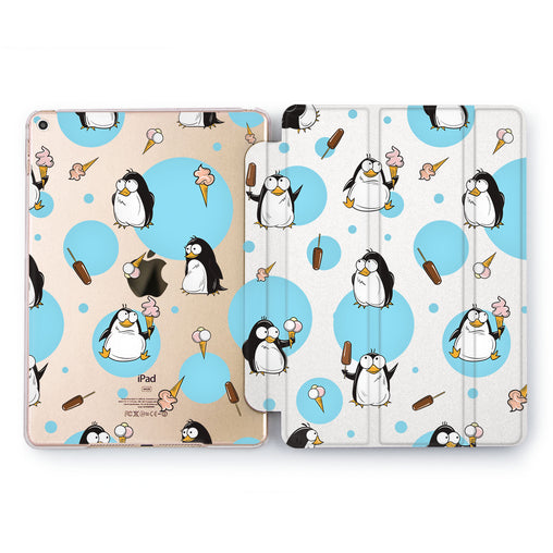 Lex Altern Cute Penguin Case for your Apple tablet.