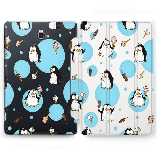 Lex Altern Cute Penguin Case for your Samsung Galaxy tablet.