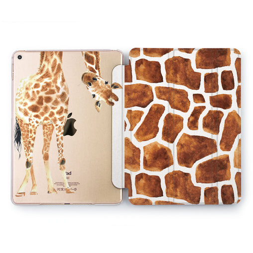 Lex Altern Curious Giraffe Case for your Apple tablet.
