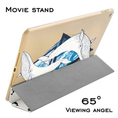 Lex Altern Apple iPad Case Blue Whale