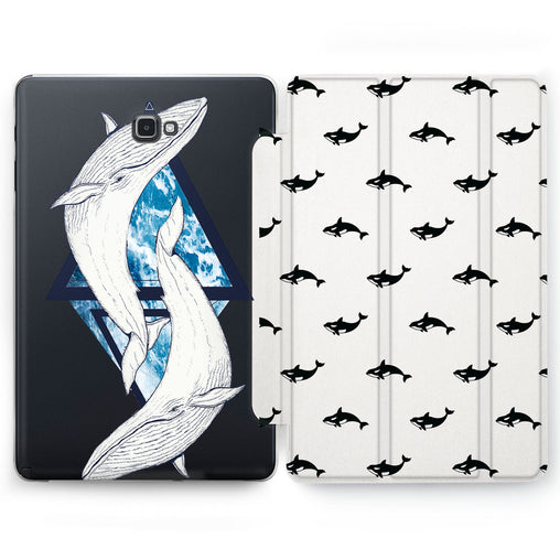 Lex Altern Blue Whale Case for your Samsung Galaxy tablet.