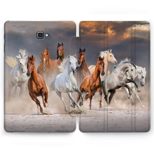 Lex Altern Running Horses Case for your Samsung Galaxy tablet.