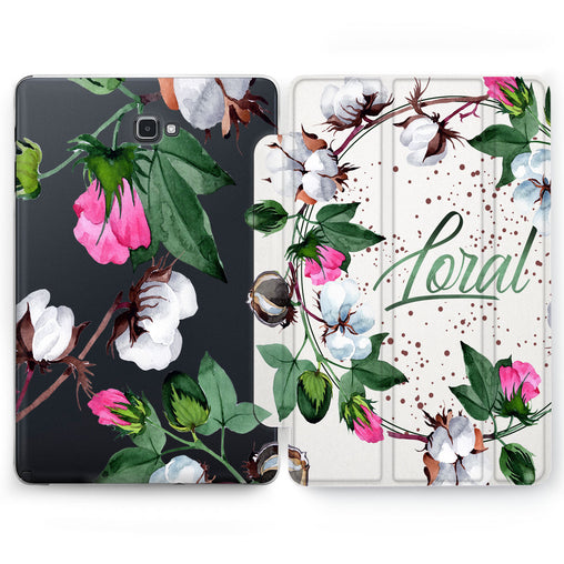 Lex Altern Cotton Blooming Case for your Samsung Galaxy tablet.