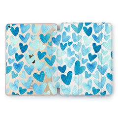 Lex Altern Ice Heart Case for your Apple tablet.
