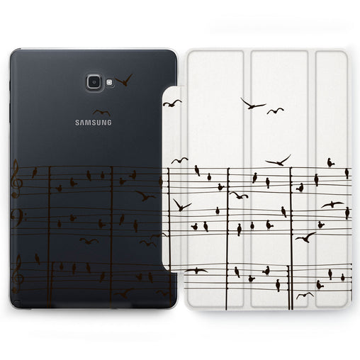 Lex Altern Musical Birds Case for your Samsung Galaxy tablet.
