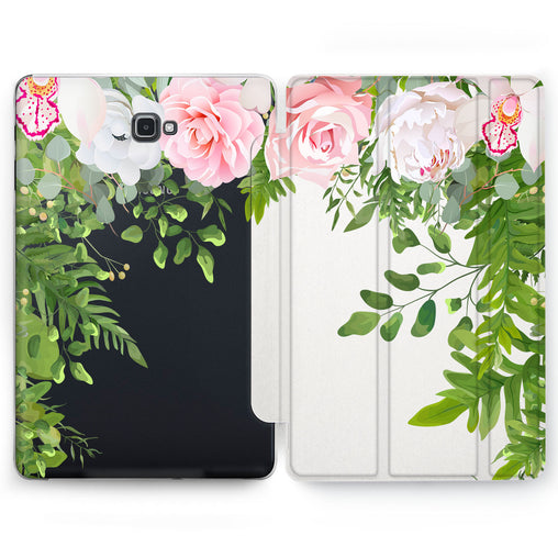Lex Altern Peonies Thickets Case for your Samsung Galaxy tablet.