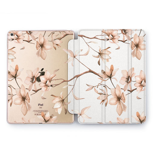 Lex Altern Magnolia Tree Case for your Apple tablet.