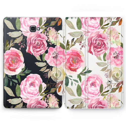 Lex Altern Watercolor Bouquet Case for your Samsung Galaxy tablet.