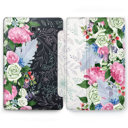Lex Altern Floral Garden Case for your Samsung Galaxy tablet.