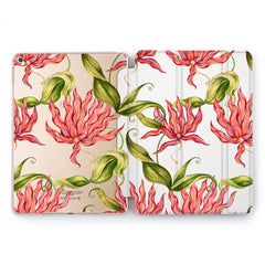 Lex Altern Flame Flowers Case for your Apple tablet.