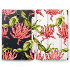 Lex Altern Flame Flowers Case for your Samsung Galaxy tablet.