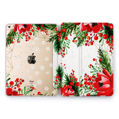 Lex Altern Snowing Berries Case for your Apple tablet.