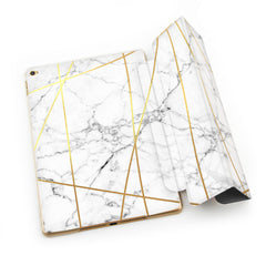Lex Altern Apple iPad Case Golden Stripes
