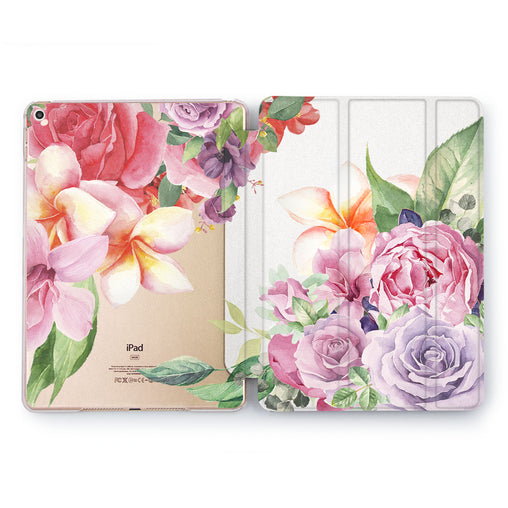 Lex Altern Tropical Bouquet Case for your Apple tablet.