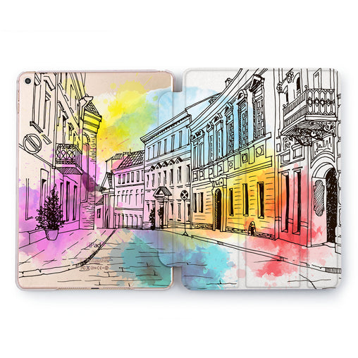 Lex Altern Colored City Case for your Apple tablet.