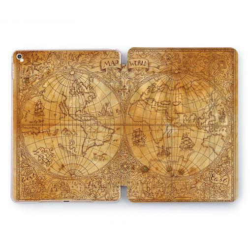 Lex Altern Map World Case for your Apple tablet.