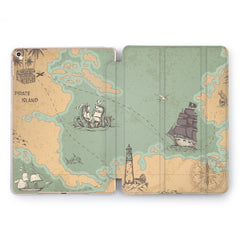 Lex Altern Pirate Island Case for your Apple tablet.