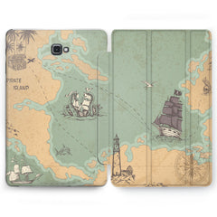 Lex Altern Pirate Island Case for your Samsung Galaxy tablet.