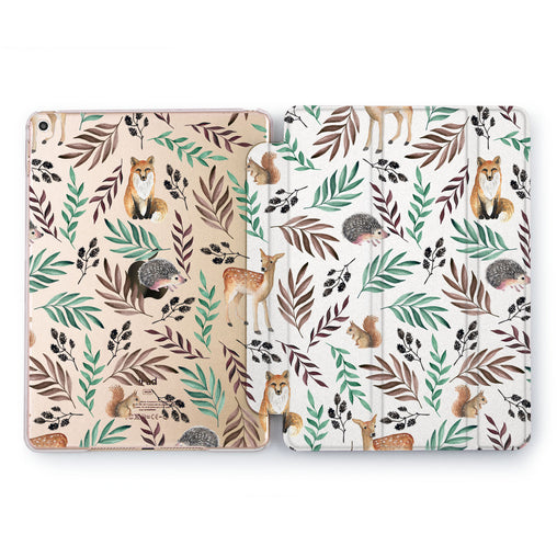 Lex Altern Forest Animals Case for your Apple tablet.