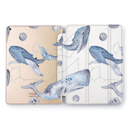 Lex Altern Space Whales Case for your Apple tablet.