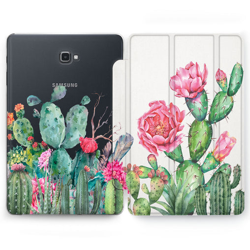 Lex Altern Flower Cacti Case for your Samsung Galaxy tablet.