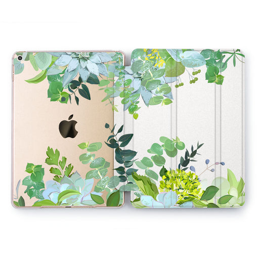 Lex Altern Floral Succulent Case for your Apple tablet.
