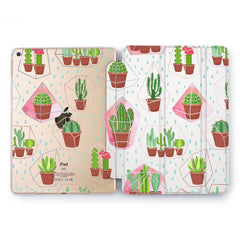 Lex Altern Pot Of Cactus Case for your Apple tablet.