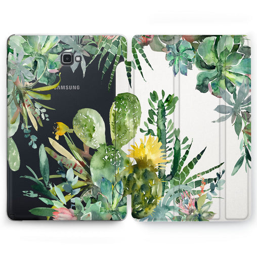Lex Altern Cactus Bouquet Case for your Samsung Galaxy tablet.