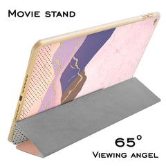 Lex Altern Apple iPad Case Pink Mountains