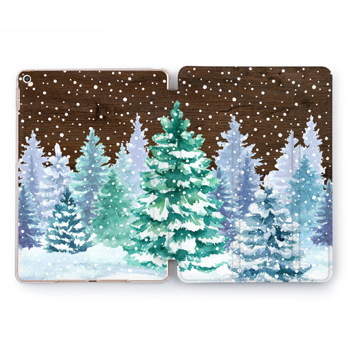 Lex Altern Winter Forest Case for your Apple tablet.