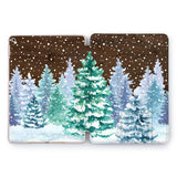 Lex Altern Apple iPad Case Winter Forest